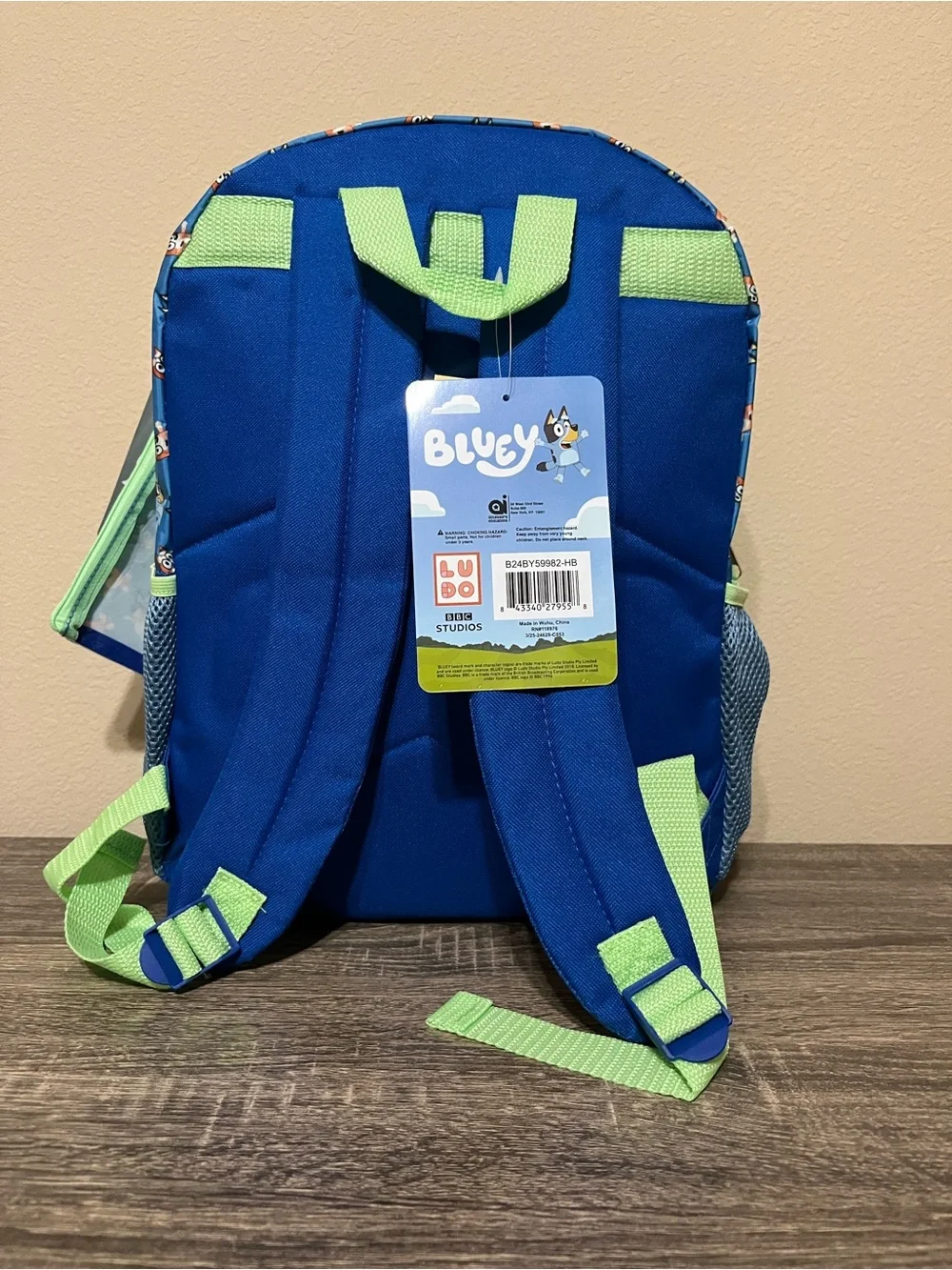 Bluey Backpack 5 piece Bundle
